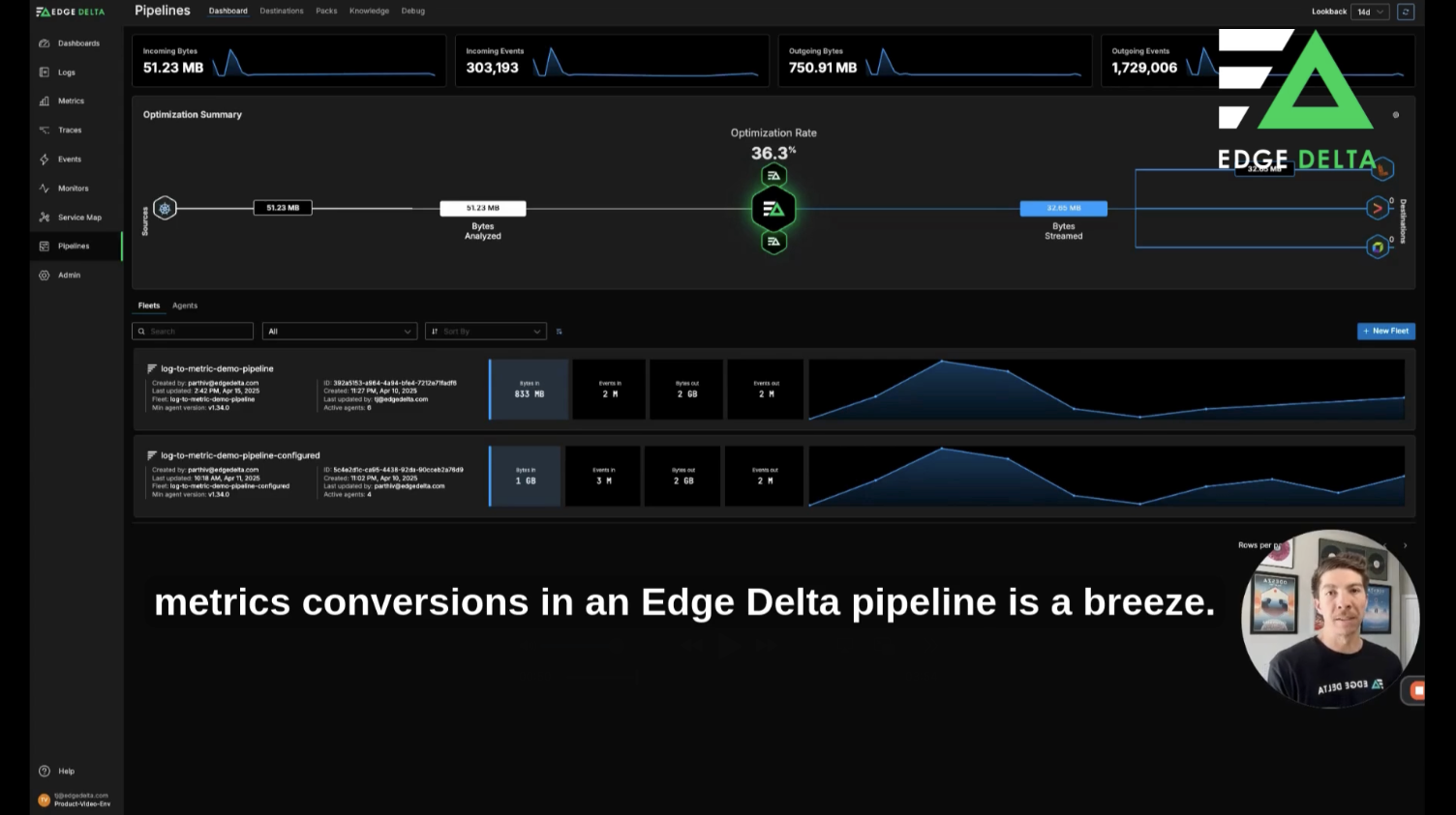 Reduce Observability Costs Through Logs-to-Metric Conversions